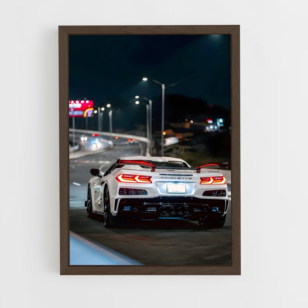 Poster Corvette stingray – affiche Chevrolet (vue 5)